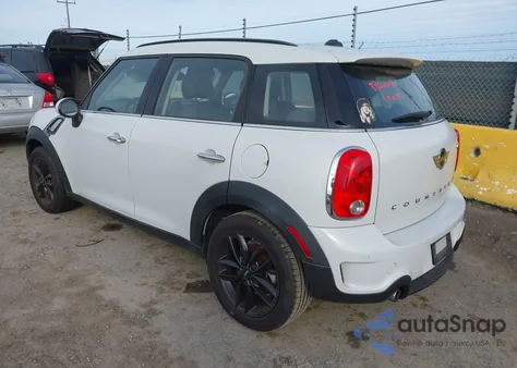 2014 Mini Countryman Cooper S z USA, uszkodzony, nr VIN WMWZC3C57EWP27483